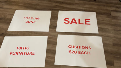 Custom Yard Signs