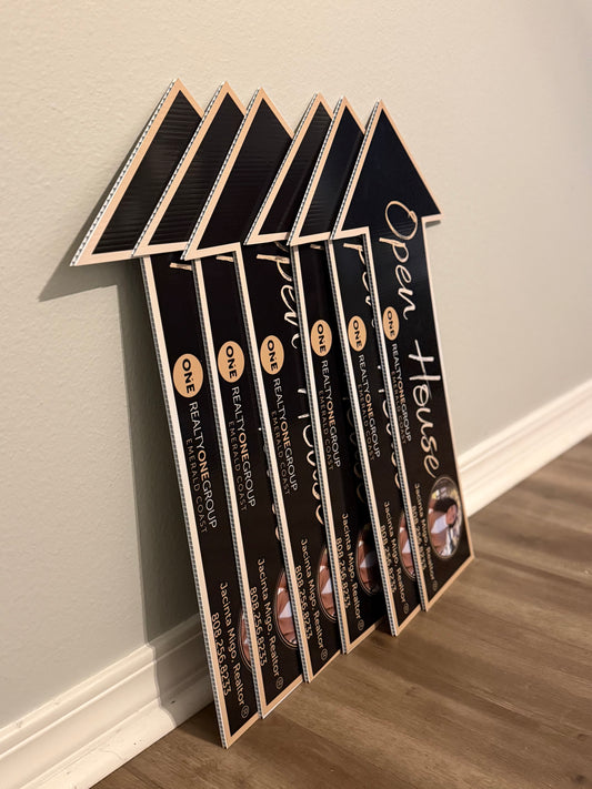 Custom Die-Cut Signs | Unique Shaped Business & Event Signs (24"x24")