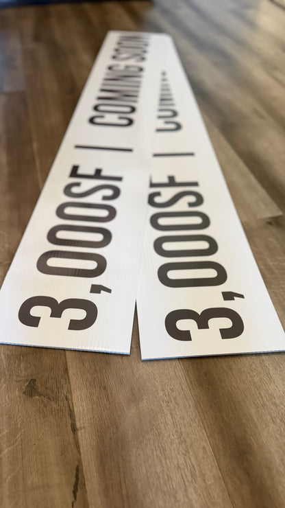 Custom Yard Signs | Corrugated Plastic Signs for Business, Real Estate & Events