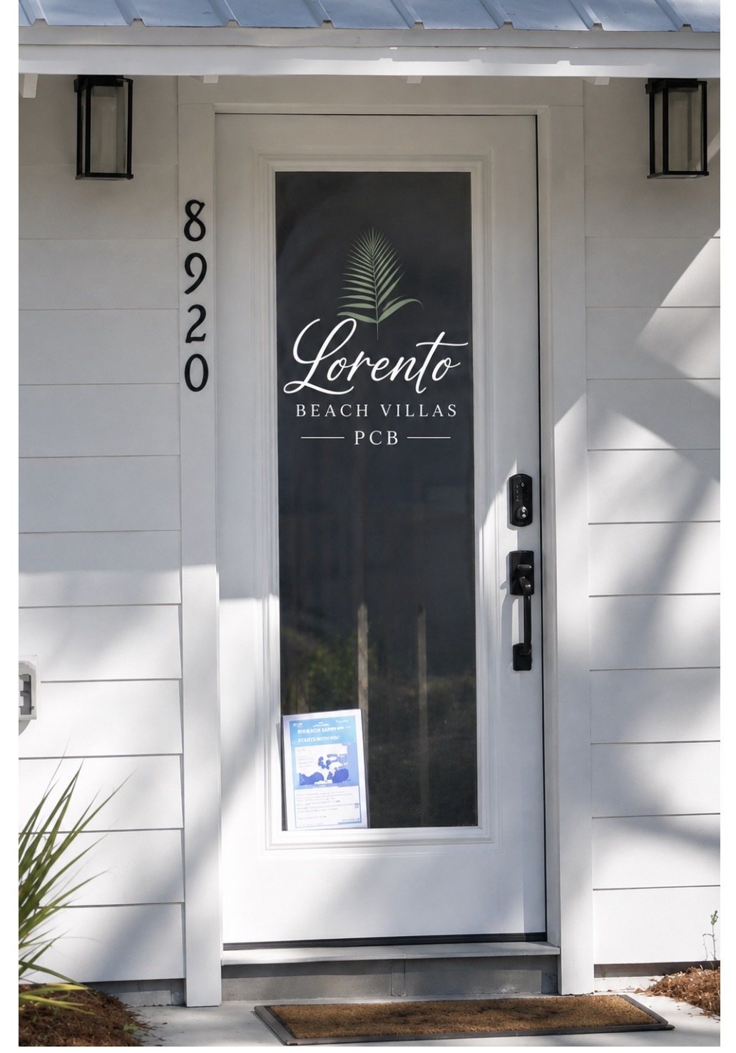 Lorento Beach Villas: door vinyl