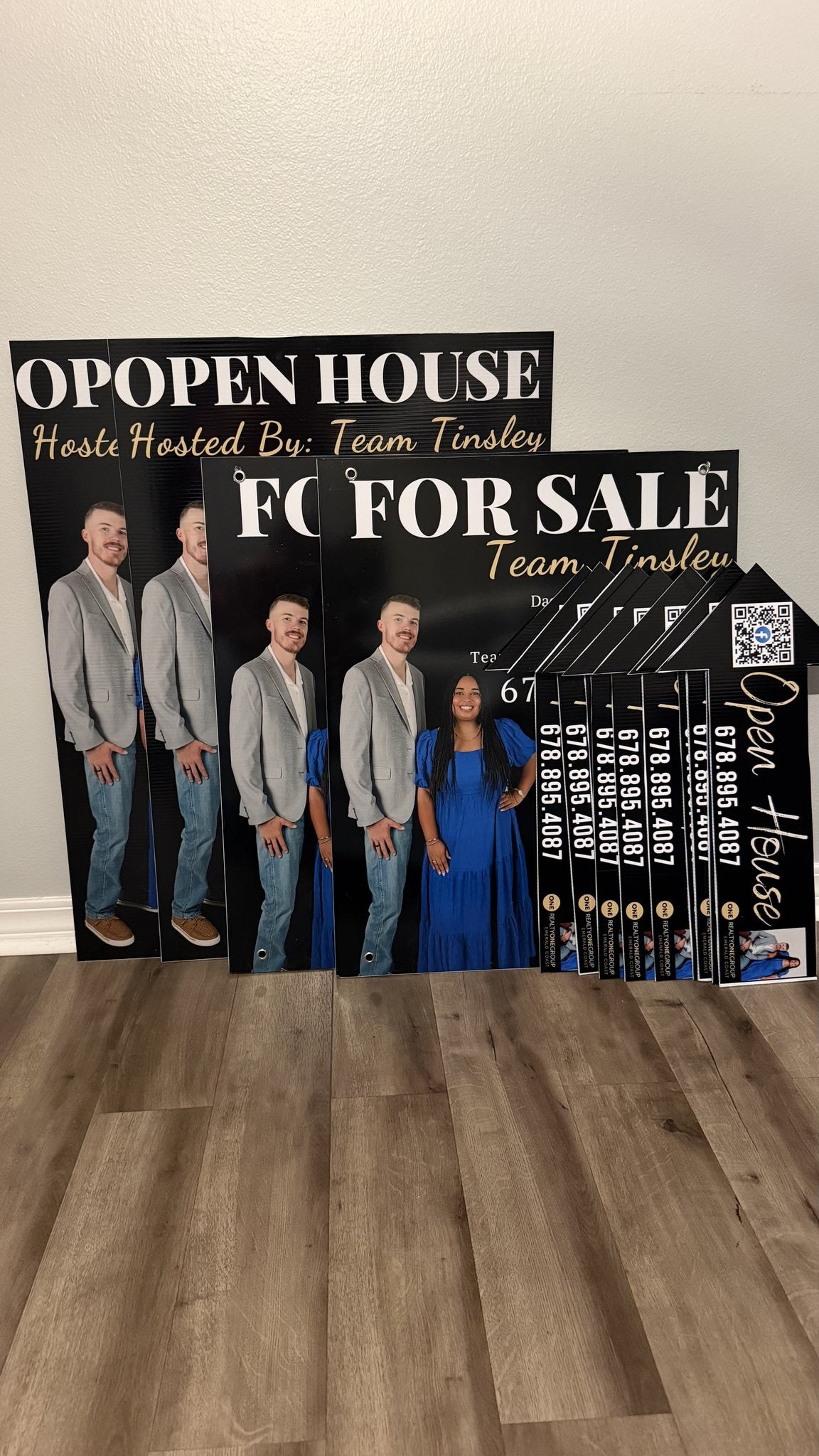 Team Tinsley: real estate sign package